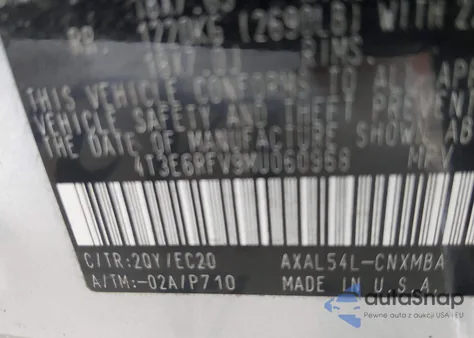 2021 Toyota Rav4 Hybrid Xse from USA, damaged, VIN 4T3E6RFV9MU060968